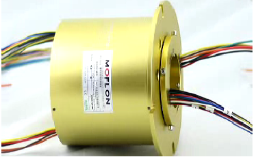 How to works for MT through bore with FL02 flange slip rings?